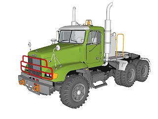 超精细汽车模型 卡车 Freightliner